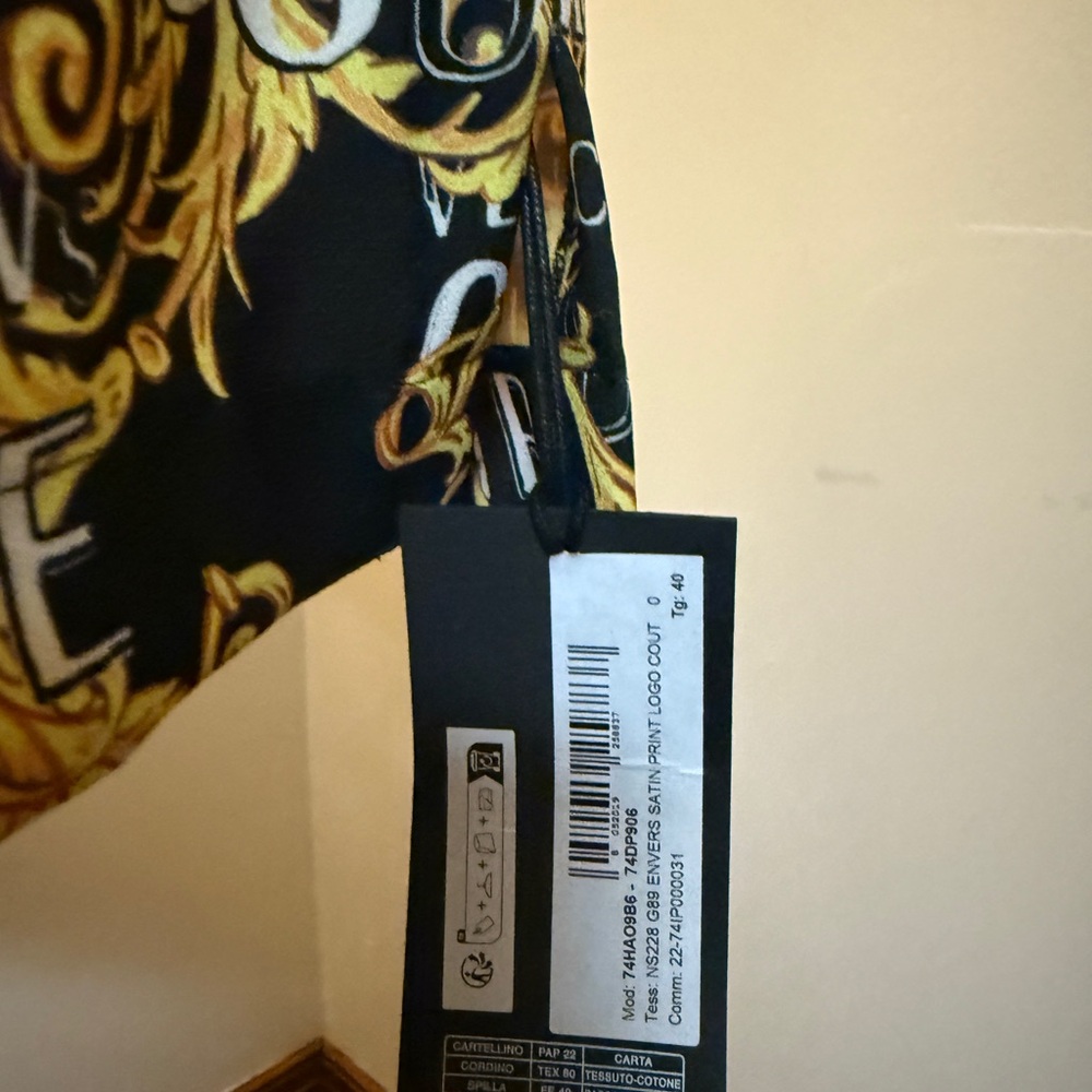 Versace Black and Gold Baroque Dress - Picture 3 of 10